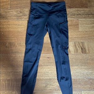 Fast and free full length black leggings